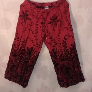 Ankle length sweats. Punjammies size S